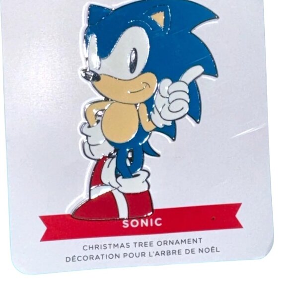 Hallmark Hanging Metal Ornaments - Sonic The Hedgehog - NWT - Picture 1 of 4